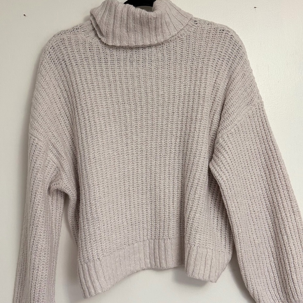 Old Navy Soft Cream Turtleneck Sweater